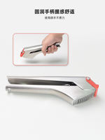 304 stainless steel garlic press, household manual garlic puree mixer, multi-functional mincing ginger and garlic press, kitchen small tool thumbnail 4