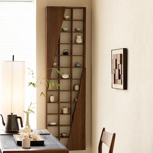 圣贝纳迪北美黑胡桃木杯架壁挂式