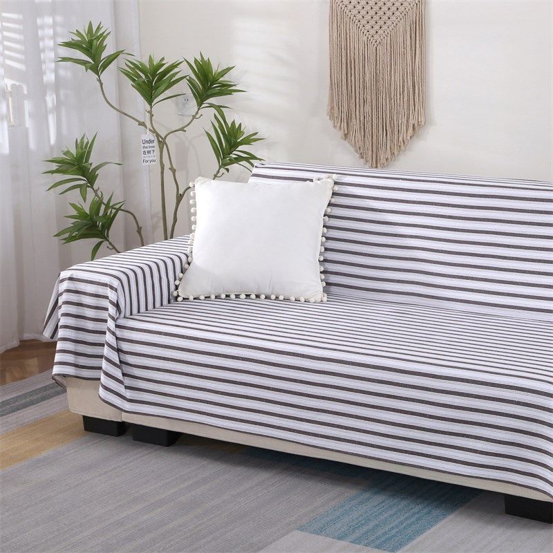 一片式沙发巾粗布沙发垫加厚通用款沙I发套罩万能全包防猫抓防尘,居家布艺,沙发套,淘宝优惠券,粉丝福利购,淘宝优惠卷