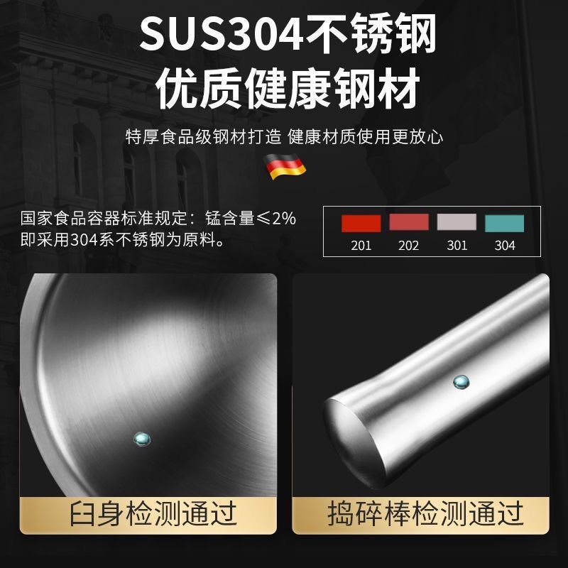 316不锈f钢捣碎实心压蒜器家用研磨捣药罐手动蒜泥器蒜臼子图片