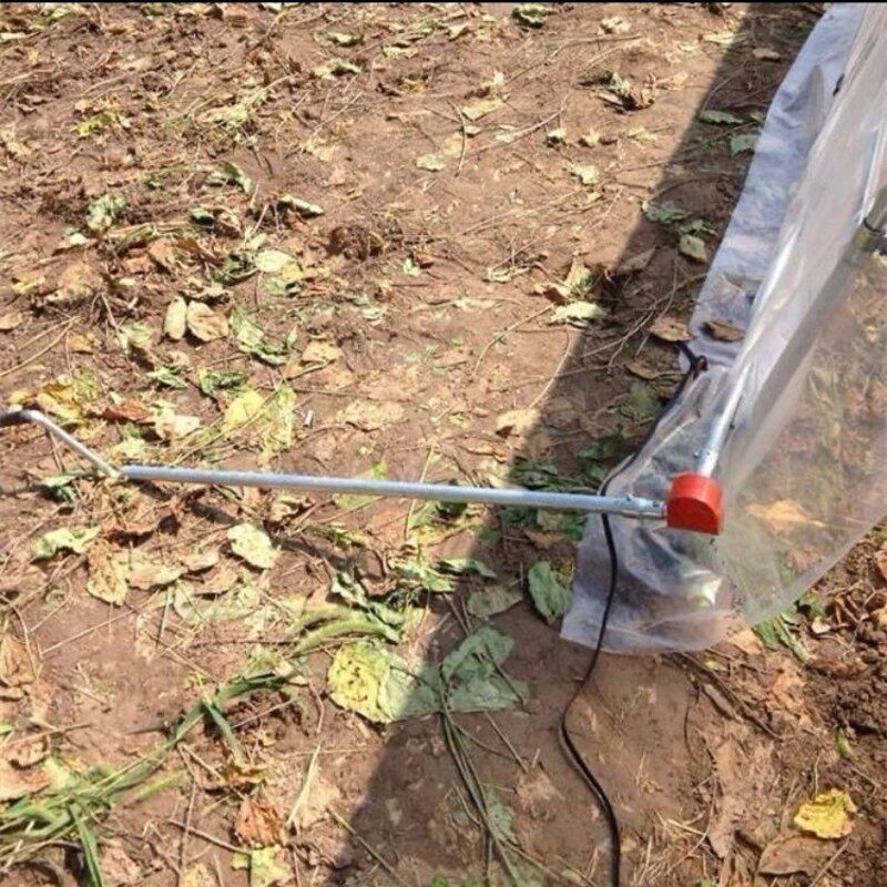包邮养殖葡萄棚配件大棚手动手摇涡轮自J锁铝壳卷膜器摇膜器卷帘