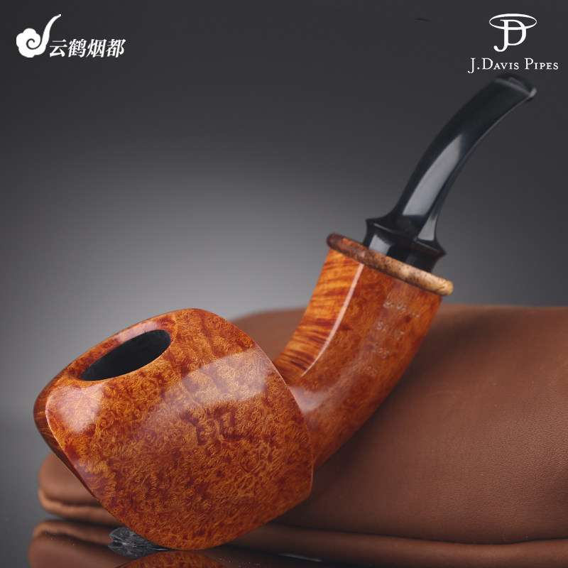 美国Jody Davis乔迪·戴维斯手工石楠木烟斗圣级光面河豚56/25