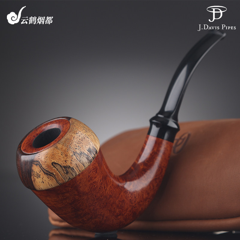 美国Jody Davis乔迪·戴维斯手工石楠木烟斗圣级光面葫芦斗64/25