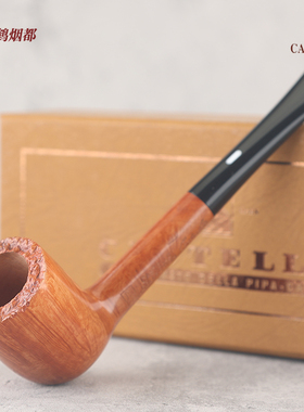 云鹤意大利Castello卡斯特罗石楠木烟斗Collection收藏直斗3K