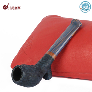 云鶴德國進(jìn)口Roger 煙斗 Wallenstein羅杰石楠木手工斗藍(lán)色高跟鞋