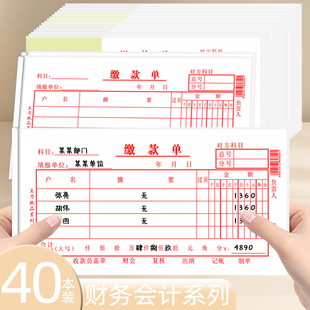 主力纸品缴款单48开借款借据通用借款单员工借支单个人欠款条借条现金预支单支钱借款证明单财务手写凭证单据