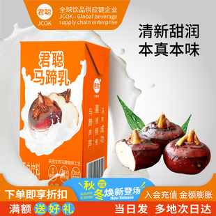 君聪马蹄厚椰乳生椰拿铁马蹄汁饮料咖啡奶茶专用商用拿铁促销