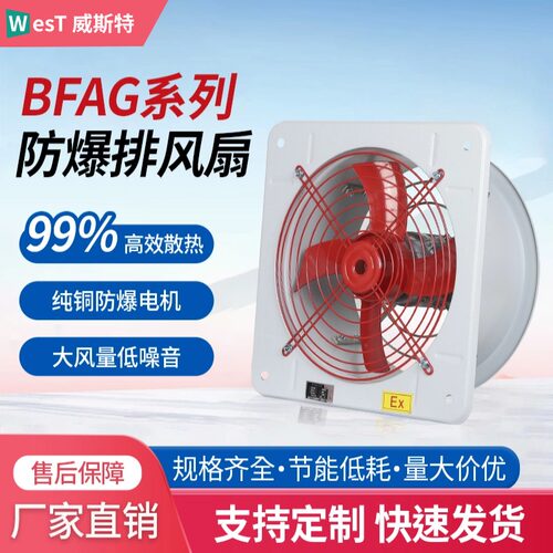 防爆排风扇BFAG消防安检轴流换气