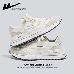 回力运动鞋男2026春季新款百搭厚底休闲小白鞋增高轻便跑步老爹鞋