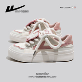 秋季 女2025新款 厚底增高板鞋 子女款 回力女鞋 轻便百搭小白鞋 帆布鞋