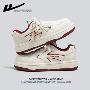 回力板鞋女生2026春季新款厚底增高休闲百搭大头面包鞋运动小白鞋