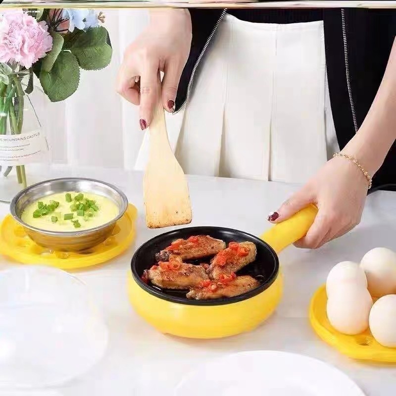 蛋饺专用锅自动断电不粘锅家用多功能平底小煎锅煎饼煎蛋锅早餐锅