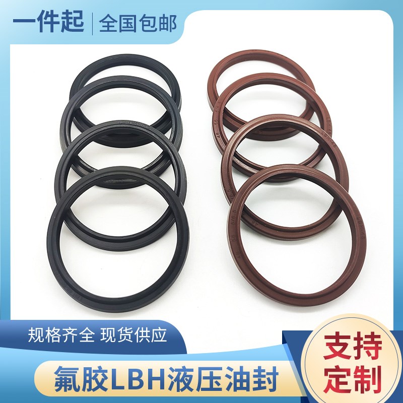 氟胶/丁晴橡胶LBH防尘密封圈55*63/56*64/58*66/60*68/63*71*6.5