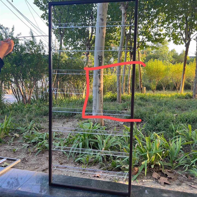 锐齐居安窗户防护栏外开窗防护栏系统窗护栏子透明PC护栏图片