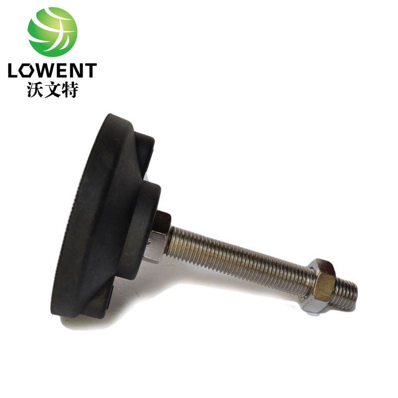 304不锈钢尼龙定向调整脚固定蹄脚/调节脚杯D100M10M12M16M20M24