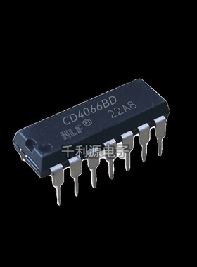 原装 CD4066BD CD4066BE 4066 直插DIP-14 四路双向开关芯片