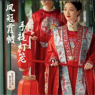 手提灯笼可发光中式舞蹈道具婚纱明制汉服摄影拍照花灯迎亲红灯笼