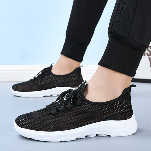 老北京布鞋网面透气休闲运动鞋