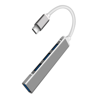 typec拓展坞适用小米usb3.0扩展器华为笔记本一拖四手机tpc转换器