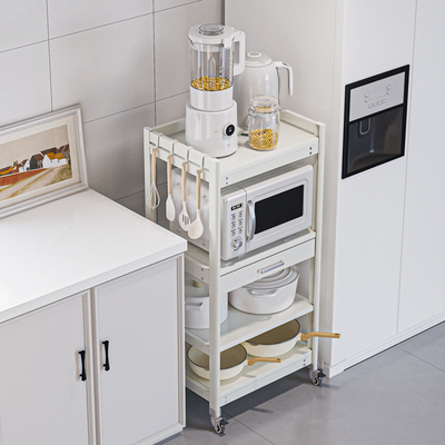 太空铝太空铝厨房微波炉置物架