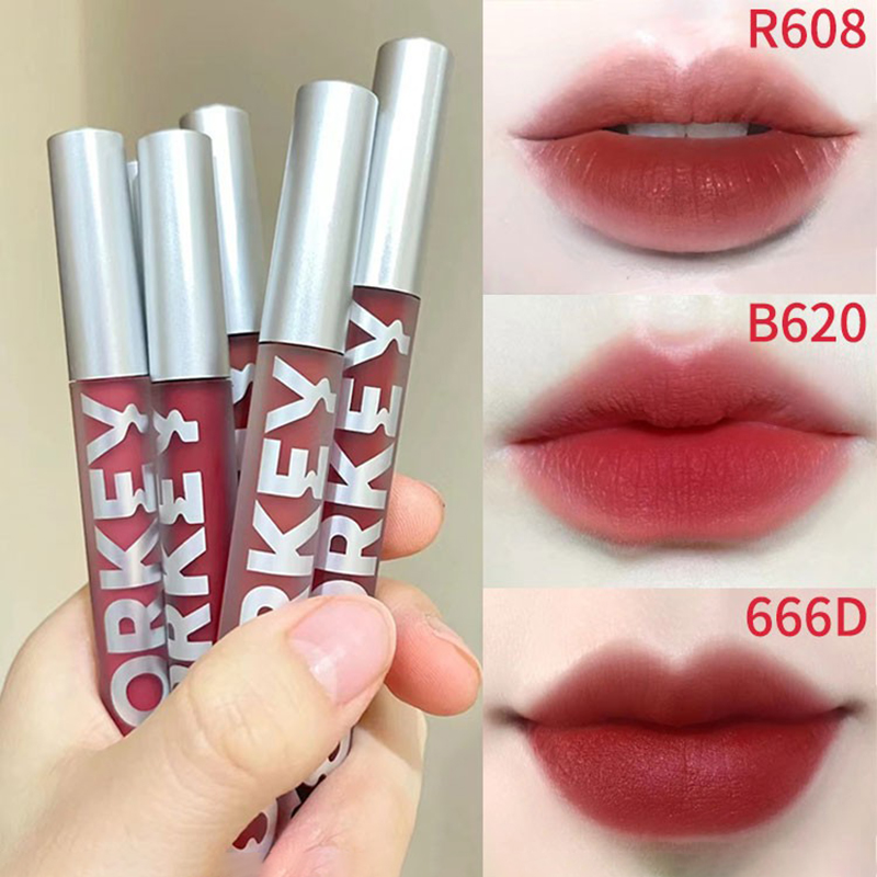 colorkey珂拉琪唇釉r666空气丝绒R608雾面哑光b605口红女b606正品-封面