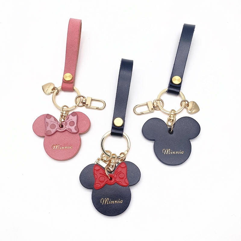 ld创意ins网红钥匙扣牛皮