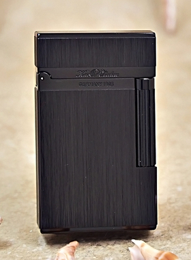 KW卡尔威登朗声打火机黑色拉丝款送男友高端礼盒生日男生礼物