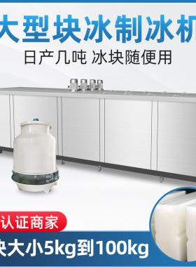 商用冰砖机 冰块机 块冰机 工业制冰机 混泥土降温 工地工厂降温