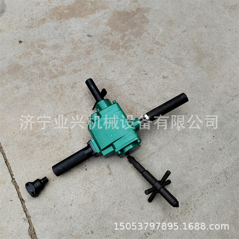 矿井下用ZK19气动轻轨钻孔机 气动轨道钻 手持式钢轨钻孔机