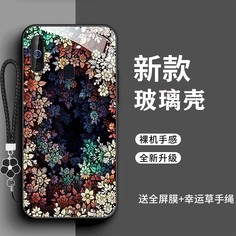 适用三星A60手机壳SM-A6060时尚高级感森林galaxya60个性全包防摔耐脏3星文艺潮玻璃壳a60新款男女款保护套