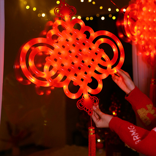 新年春节彩灯2026新款中国节led挂件灯阳台门口发光氛围灯装饰灯