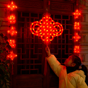 过新年春节福字彩灯2026新款中国节led阳台门口发光氛围灯装饰灯