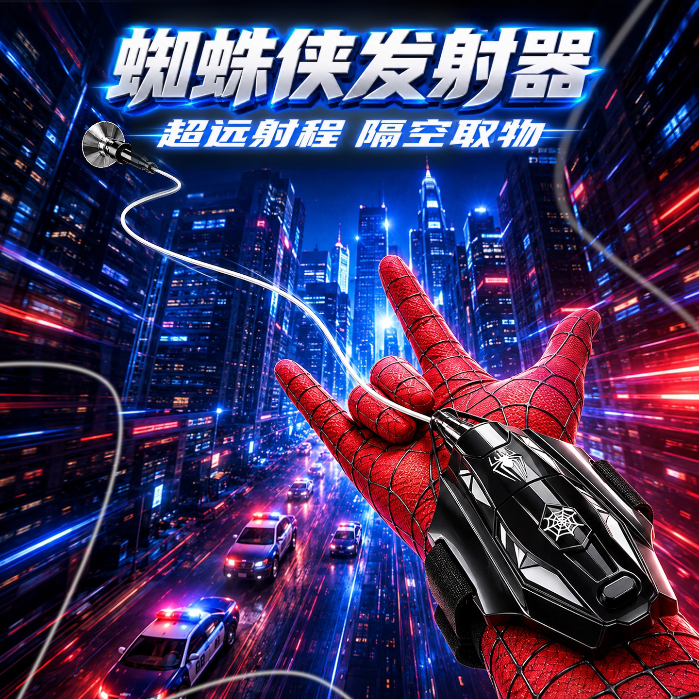 益智玩具黑科技蜘蛛侠男孩礼物图片