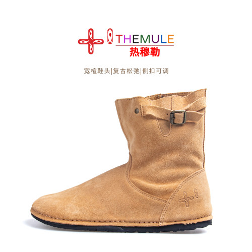 THEMULE秋冬显脚小瘦瘦短靴女
