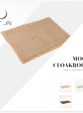 MOON慕空间样板房洗手间浴室垫子地垫摆件家居展厅摆设道具装饰品