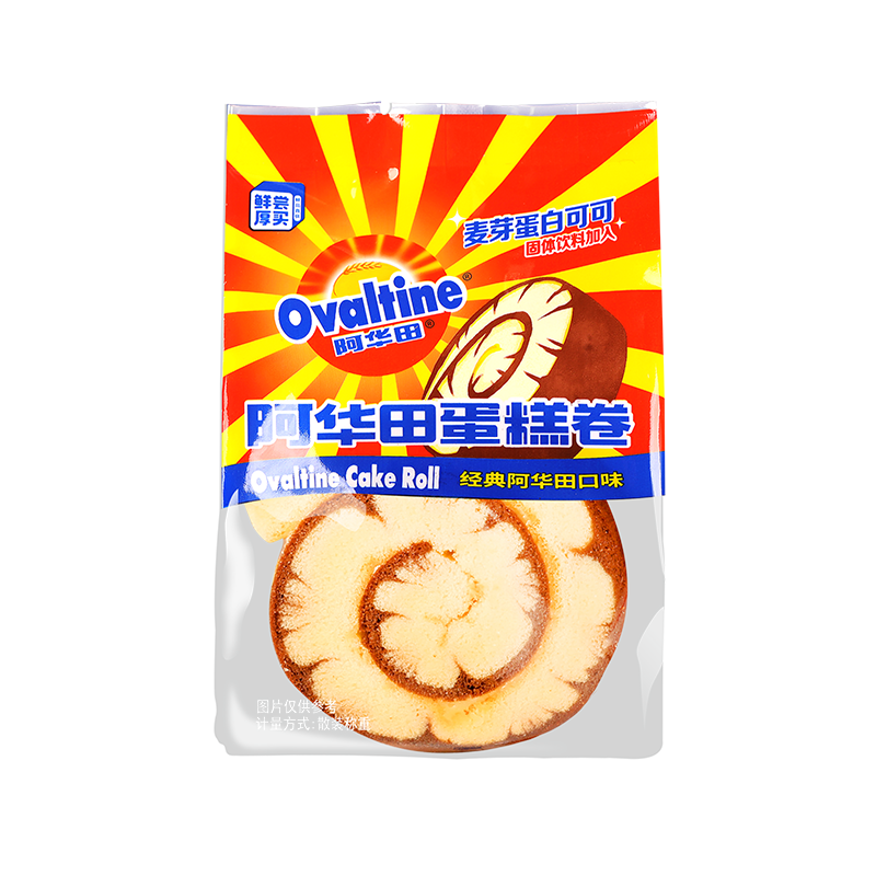 阿华田瑞士卷鲜尝厚买蛋糕卷