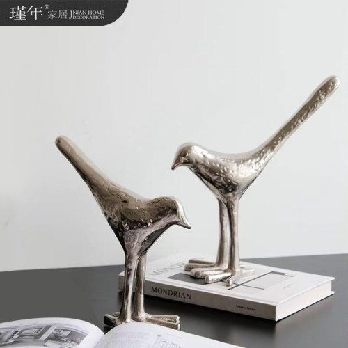 进口金属动物手工艺品摆件