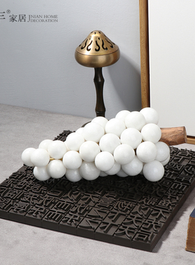 新中式风印刷字板树脂销售摆件