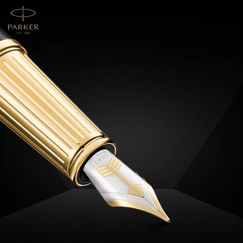 派克毕业礼物PARKER18k金尖