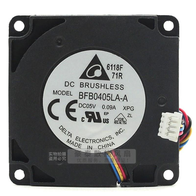 原Delta Bfb0405La-A 5V 0.09A 4010侧涡轮鼓风机4Cm/Cm风扇