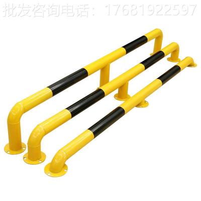 U型防撞护栏钢管挡车器M型停车位道路公路阻车栏杆隔离桩限位地挡