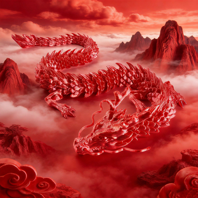 关节可活动3d打印手办摆件玩具