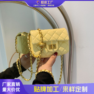 包包女2025年爆款 新款 感秋冬复古百搭女士链条单肩斜挎小方包
