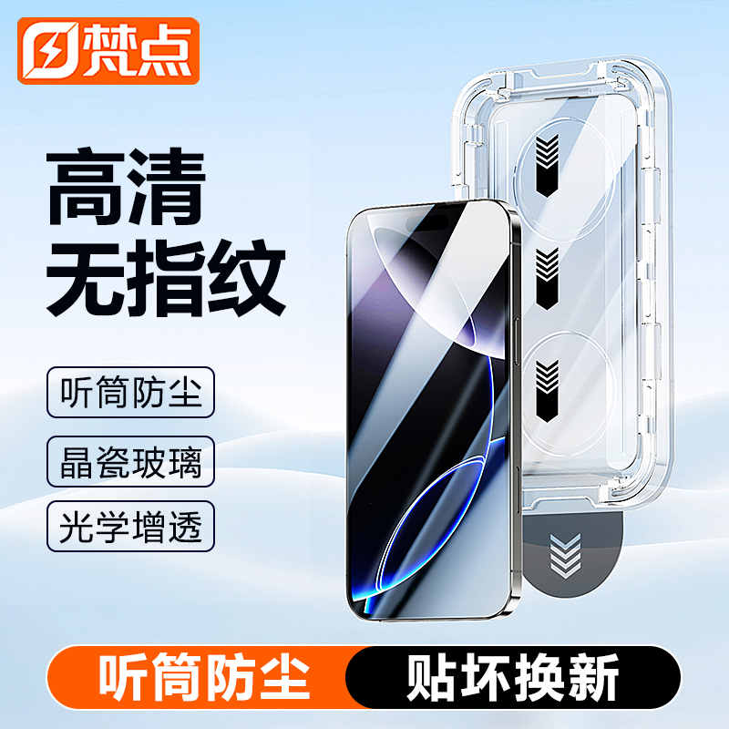 【高清抗指纹】防窥耐摔膜