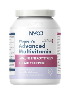 挪威原装NYO3女士复合维生素葡萄籽辅酶叶黄素VCVB锌硒片VD烟酰胺