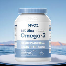 【粉丝专属】NYO3挪威深海鱼油软胶囊中老年85%高含量鱼油omega3