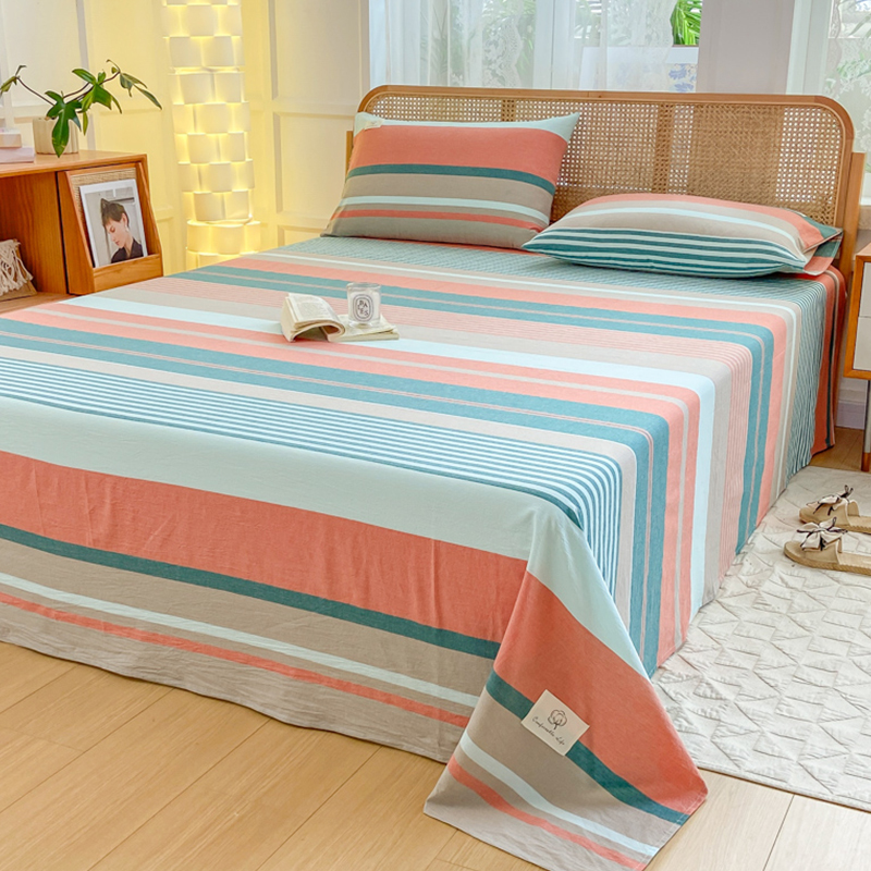 A类全棉水洗棉床单100纯棉被单