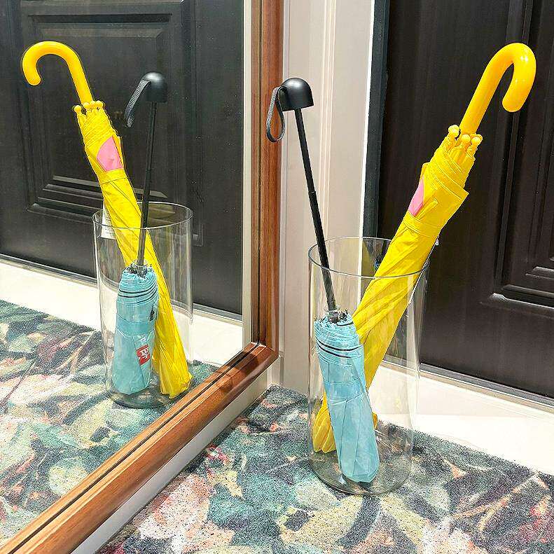 雨伞收纳架整理师推荐家用雨伞收纳架墙角置物架入户门口大容量沥