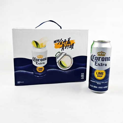 科罗娜全开盖青柠罐啤酒500ml