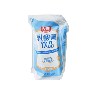 4月光明酸奶乳酸菌原味轻巧包风味发酵乳儿童早餐常温牛奶饮品